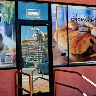 Store front entrance