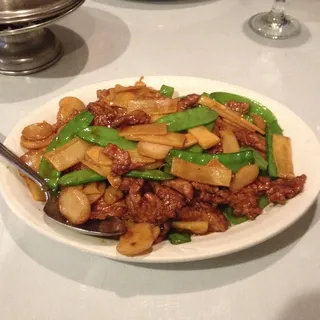 Beef with Snow Peas