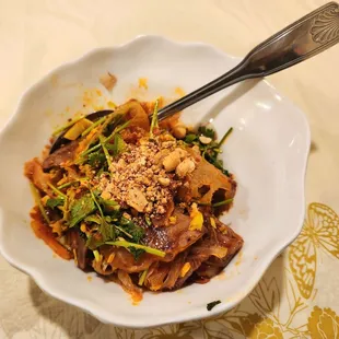 Ox Tendon &amp; Maw in Spicy Chili Sauce