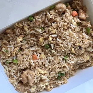 Salted Fish and Chicken Fried Rice
