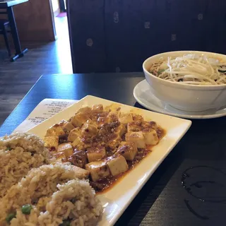 Eggplant with Ground Pork Lunch Special