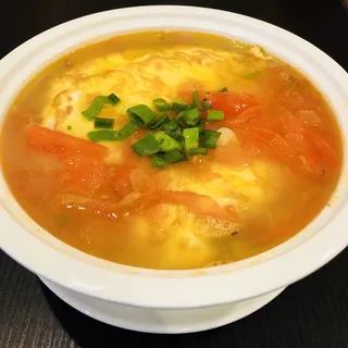 Tomato Fried Egg Soup