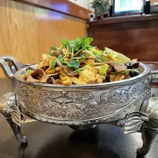 Pork Intestine Hot and Spicy Pot