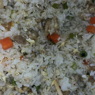 Salted Fish and Chicken Fried Rice