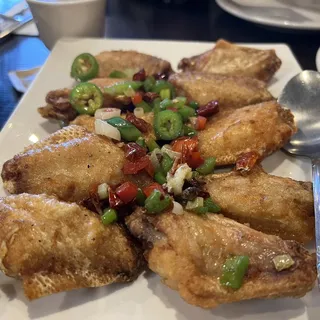 Salt and Pepper Chicken Wings