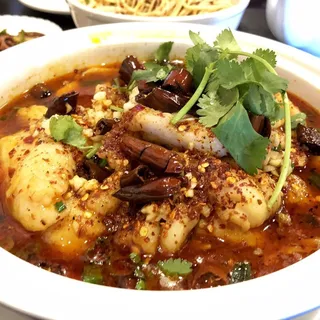 Fish Fillet in Hot & Spicy Gravy