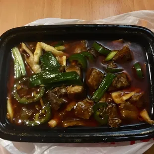 Mao&apos;s Braised Pork in Brown Sauce ($14.99)