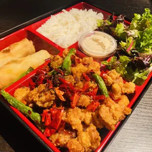TOP SELLER!!!
Chong Qing Hot Chicken Bento