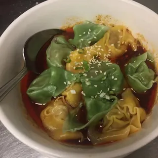 Szechuan Shrimp Wonton with Chili