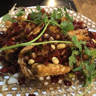 Szechuan Style Prawns