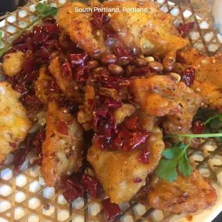 Szcehuan Style Deep Fried Fish Fillet