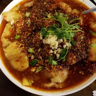 Fish Fillet in Hot and Spicy Gravy