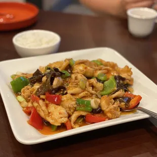 Szechuan Sliced Chicken