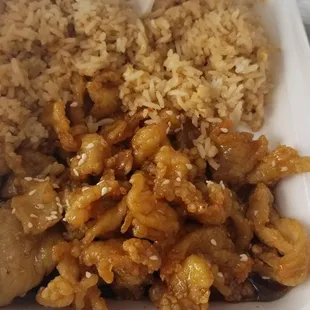 Sesame chicken
