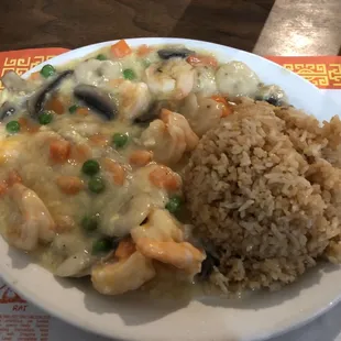 Shrimp with Lobster Sauce