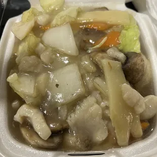 CK2. Moo Goo Gai Pan. Do not judge. This was a gift the 16 year old in me, from a very sweet lady!