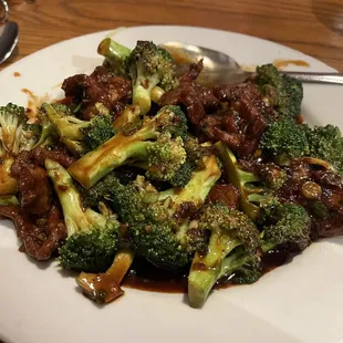 Beef and broccoli