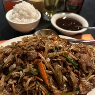 Mongolian BBQ...It was OK.