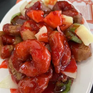 Sweet And Sour Shrimp