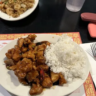 10. Orange Chicken Lunch Special