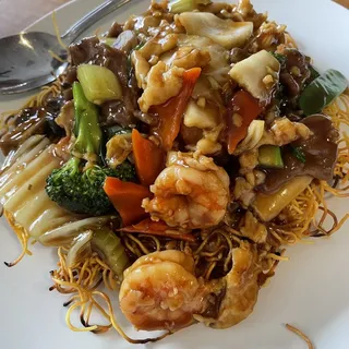 Vegetable Pan-Fried Soft Noodles