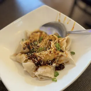 79. Boiled Wontons with Chili Oil