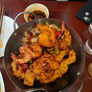 46A Iron Pot Combination Sea Food