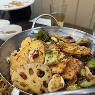42A Iron Pot Sliced Potato