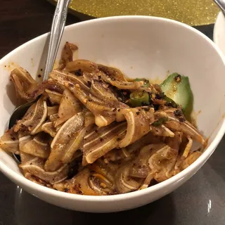 7.Pig's Ear with Red Chili Oil