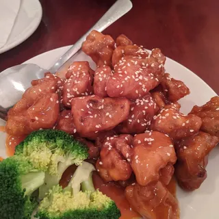 16. Deep Fried Chicken Cubes with Sesame
