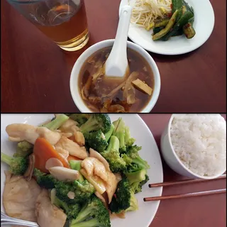 19. Sauteed Chicken with Broccoli
