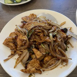 20. Stir Fried Mongolian Chicken