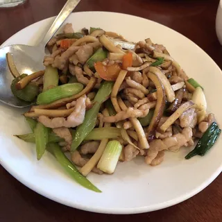 21. Sauteed Shredded Pork with Spiced Dry Tofu