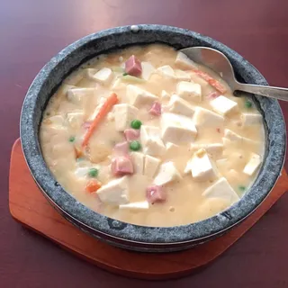 65. Stone Pot Crab Meat Tofu