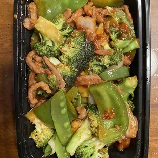 Szechuan Pork with Vegetables