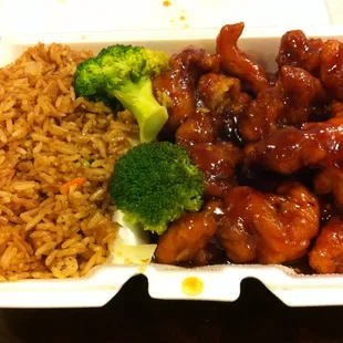 General Tso's Chicken combo