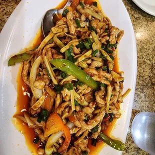 Pork with Garlic Sauce 鱼香肉丝