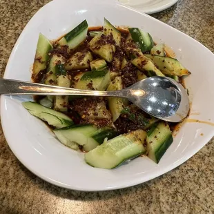 Spicy Cucumber Salad