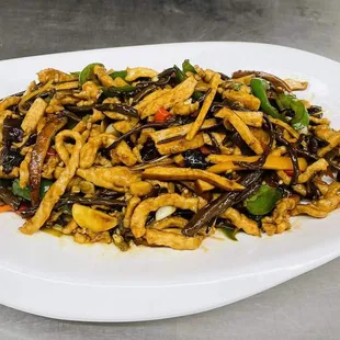 Fragrant Dried Pork 香干肉丝