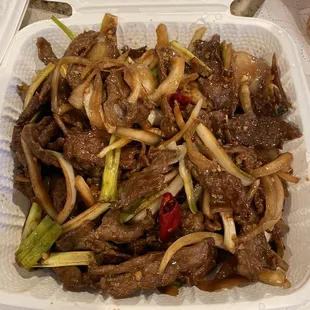 Mongolian Beef