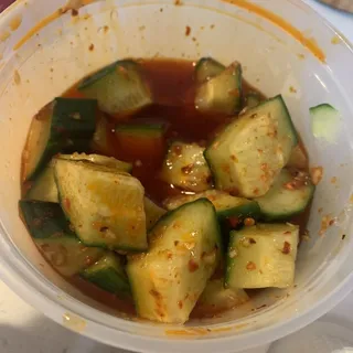 Cucumber with Spicy Sauce