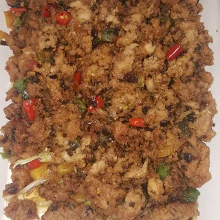 Chopped Pepper Hot Chicken