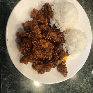 General Tso's Chicken Lunch