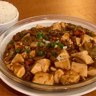 Szechuan Style Tofu (Ma Po Tofu)