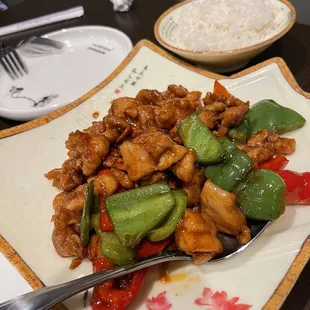 Chicken with Cashews