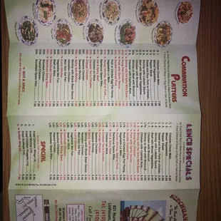Menu october 2020