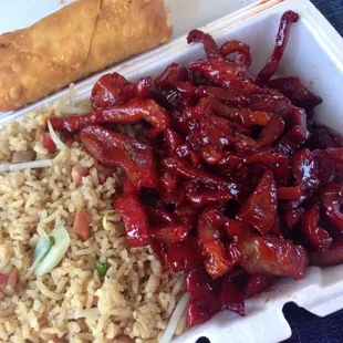 Boneless spareribs - lunch special
