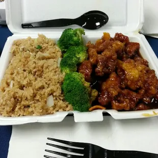 Orange Chicken for $5.25