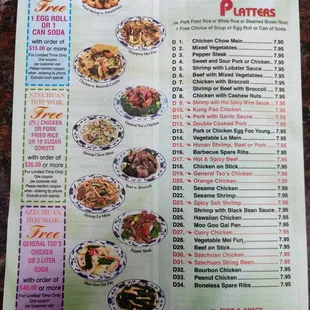 menu, sushi and sashimi