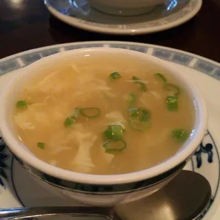 Vegetable Egg Drop Soup